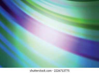 Azul claro, fondo abstracto vectorial verde borroso. Nueva ilustración coloreada en estilo borroso con gradiente. El mejor diseño borroso para su negocio.