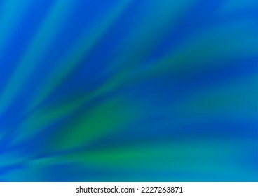 Light Blue, Green vector abstract blurred pattern. A completely new color illustration in a bokeh style. A new texture for your design.