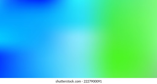 Light blue, green vector abstract blur texture. Blurred abstract gradient illustration in simple style. Wallpaper for your web apps.