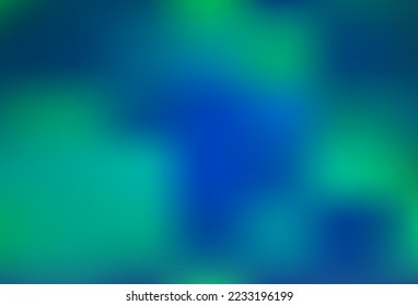 Plantilla abstracta vectorial ligera azul, verde. Ilustración colorida en estilo abstracto con gradiente. Plantilla para teléfonos móviles.