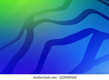 Light Blue, Green vector abstract blurred background. New colored illustration in blur style with gradient. Smart design for your work.