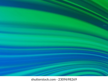 Hellblau, grüner Vektorgrafik, abstrakter heller Hintergrund. Eine elegante, helle Illustration mit Farbverlauf. Die Vorlage kann für Ihr Markenbuch verwendet werden.