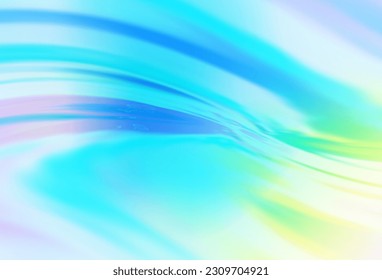 Light Blue, Green vector abstract blurred layout. Shining colorful illustration in smart style. Completely new design for your business.
