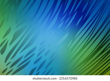 Light Blue, Green vector abstract bright pattern. Creative illustration in halftone style with gradient. New design for your business.