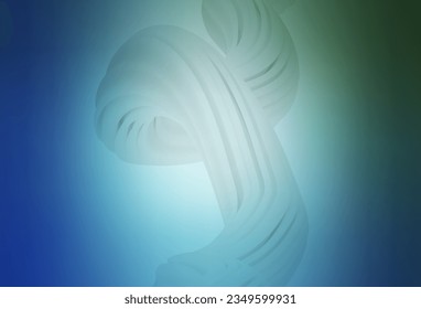 Light Blue, Green vector abstract blurred background. A completely new colored illustration in blur style. Smart design for your work.
