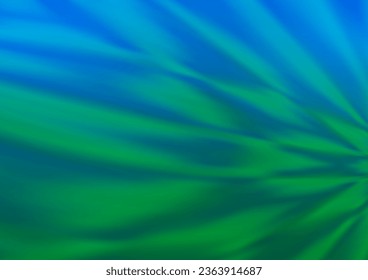 Light Blue, Green vector abstract bokeh pattern. Glitter abstract illustration with an elegant design. Brand new design for your business.