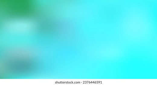 Light blue, green vector abstract blur backdrop. Abstract colorful illustration with blur gradient. Landing pages design.