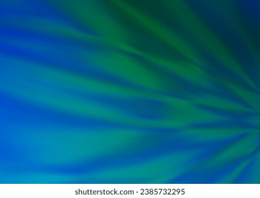 Light Blue, Green vector abstract blurred template. Modern geometrical abstract illustration with gradient. The template for backgrounds of cell phones.