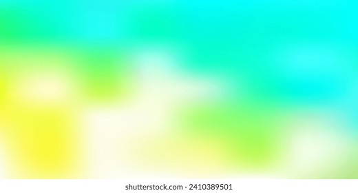 Light blue, green vector abstract blur layout. Blurred abstract gradient illustration in simple style. Background for web designers.