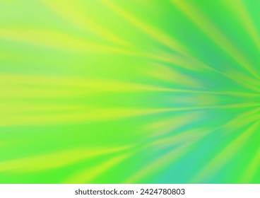 Azul claro, vector verde abstracto fondo brillante. Ilustración abstracta geométrica moderna con gradiente. Una plantilla completamente nueva para su diseño.
