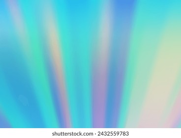 Light Blue, Green vector abstract blurred template. Creative illustration in halftone style with gradient. A new texture for your design.