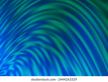 Light Blue, Green vector abstract blurred background. A completely new color illustration in a bokeh style. Brand new style for your business design.