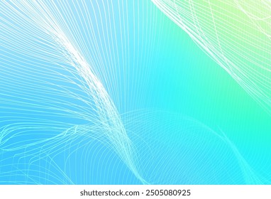 Light Blue, Green vector abstract blurred background. A completely new colored illustration in blur style. Completely new design for your business.