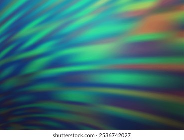Azul claro, fondo abstracto de Vector verde. Ilustración abstracta de brillo con un diseño elegante. El fondo para tus diseños creativos.