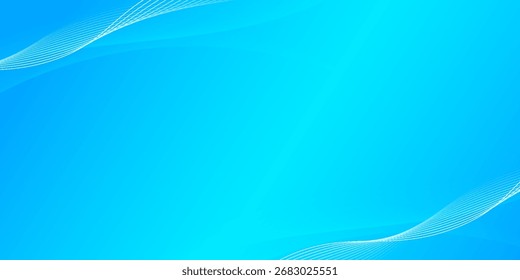 Hellblau, grüner, abstrakter, unscharfer Hintergrund. Abstrakte bunte Illustration mit Farbverlauf