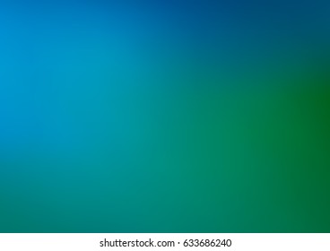 Light Blue, Green vector abstract blurred background. A vague abstract illustration with gradient. Brand-new design for your business.
