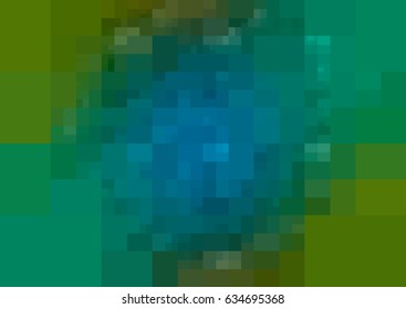 Light Blue, Green vector abstract textured polygonal background. Blurry rectangle design. Pattern can be used for background.