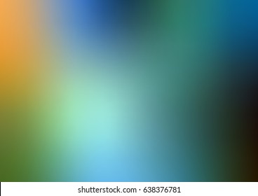 Light Blue, Green vector abstract pattern. A completely new color illustration in a vague style. The elegant pattern can be used as part of a brand book.