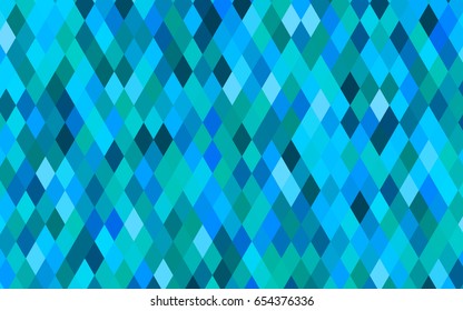 Light Blue, Green vector abstract polygonal pattern. Shining colored illustration in a brand-new style. The elegant pattern can be used as part of a brand book.