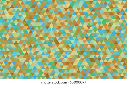 Light Blue, Green vector abstract polygonal pattern. A sample with polygonal shapes. A completely new design for your business.