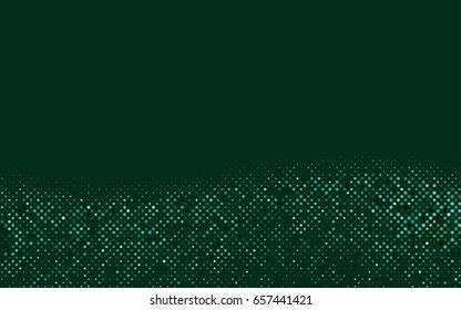Light Blue, Green vector abstract pattern with circles. Geometry template for your business design. Background with colored spheres.
