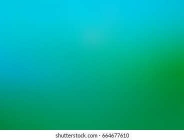 Light Blue, Green vector abstract blurred pattern. A completely new color illustration in a vague style. The textured pattern can be used for background.
