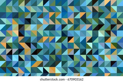 Light Blue, Green vector abstract mosaic background. Colorful illustration in abstract style with gradient. A completely new design for your business.