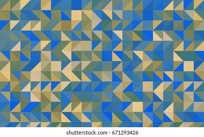 Light Blue, Green vector abstract mosaic pattern. Colorful illustration in abstract style with gradient. The elegant pattern can be used as part of a brand book.