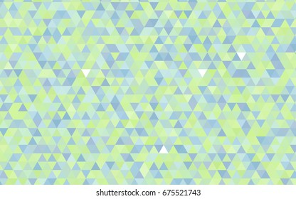 Light Blue, Green vector abstract polygonal template. Geometric illustration in Origami style with gradient.  Brand-new style for your business design.