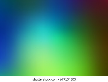 Light Blue, Green vector abstract bright pattern. Brand-new colored illustration in blurry style with gradient. The best blurred design for your business.