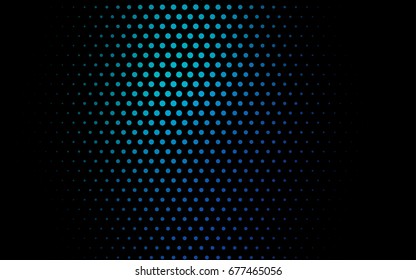 Light Blue, Green vector abstract pattern with circles. Geometry template for your business design. Background with colored spheres.