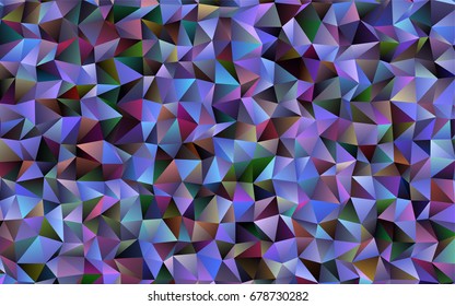 Light Blue, Green vector abstract mosaic template. An elegant bright illustration with gradient. The template can be used as a background for cell phones.