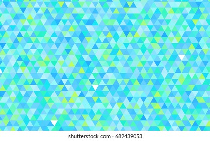 Light Blue, Green vector abstract polygonal template. Modern geometrical abstract illustration with gradient. Brand-new design for your business.