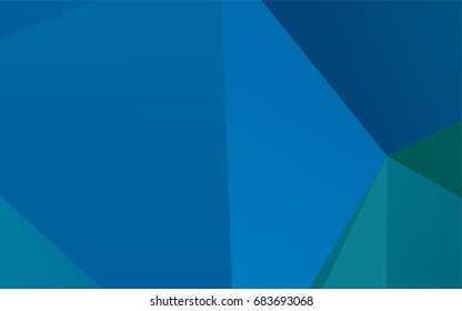 Light Blue, Green vector abstract polygonal background. Glitter abstract illustration with an elegant design. Brand-new style for your business design.