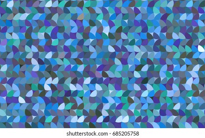 Light Blue, Green vector abstract pattern with circles. Geometry template for your business design. Background with colored spheres.