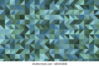 Light Blue, Green vector abstract mosaic background. Modern geometrical abstract illustration with gradient. The textured pattern can be used for background.