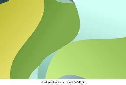 Light Blue, Green vector abstract blurred template. Geometric illustration in Origami style with gradient.  The best blurred design for your business.