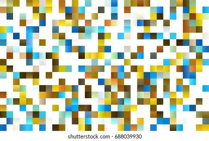 Light Blue, Green vector abstract textured polygonal background. Blurry rectangular design. The pattern with repeating rectangles can be used for background.