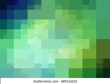 Light Blue, Green vector abstract textured polygonal background. Blurry rectangle design. Pattern can be used for background.