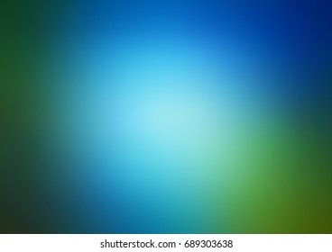 Light Blue, Green vector abstract blurred template. A vague abstract illustration with gradient. A new texture for your design.