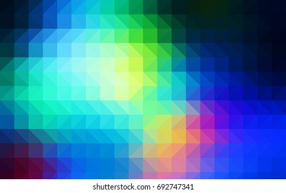 Light Blue, Green vector abstract polygonal background. Modern geometrical abstract illustration with gradient. Brand-new design for your business.