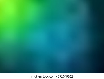 Light Blue, Green vector abstract template. A completely new color illustration in a vague style. A completely new template for your business design.