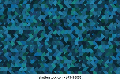Light Blue, Green vector abstract pattern with circles. Geometry template for your business design. Background with colored spheres.