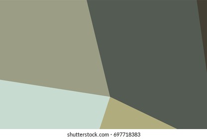 Light Blue, Green vector abstract mosaic template. Glitter abstract illustration with an elegant design. The completely new template can be used for your brand book.