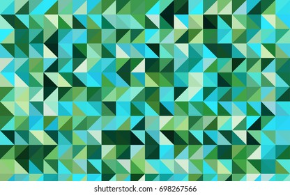 Light Blue, Green vector abstract mosaic pattern. Colorful abstract illustration with gradient. Brand-new design for your business.