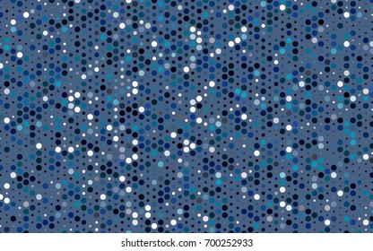 Light Blue, Green vector abstract pattern with circles. Geometry template for your business design. Background with colored spheres.