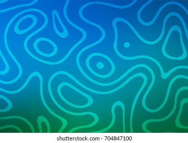 Light Blue, Green vector abstract doodle background. Brand-new colored illustration in blurry style with doodles. The pattern can be used for heads of websites and designs.