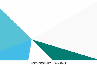 Light Blue, Green vector abstract colorful background, which consist of triangles. Pattern with colored triangles on white background.