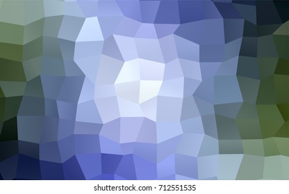 Light Blue, Green vector abstract textured polygonal background. Blurry rectangular design. The pattern with repeating rectangles can be used for background.