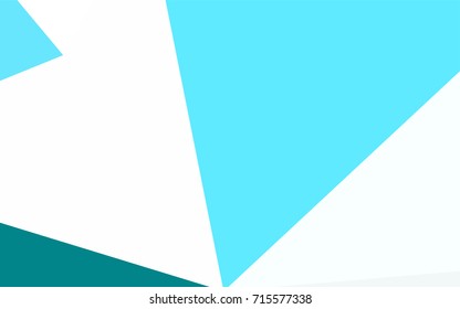 Light Blue, Green vector abstract colorful background, which consist of triangles. Pattern with colored triangles on white background.